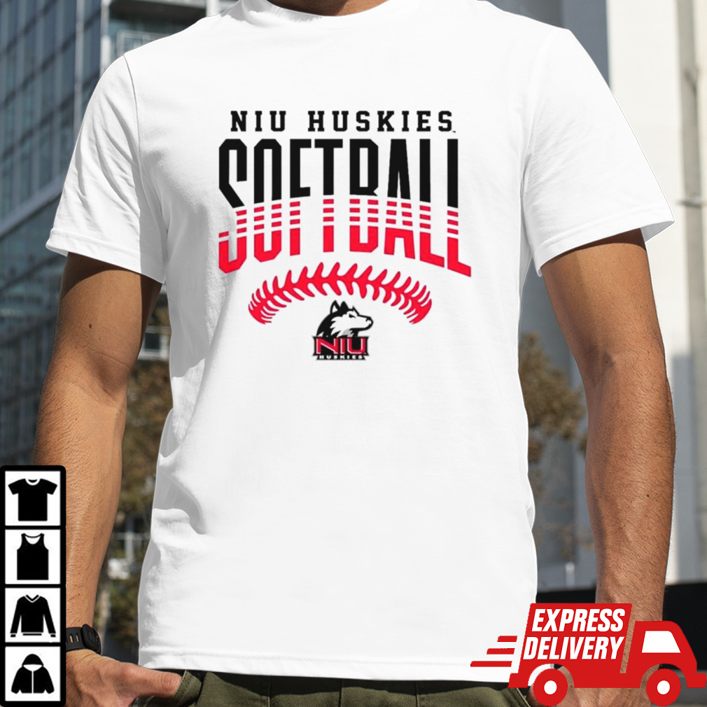 Northern Illinois softball retro logo shirt