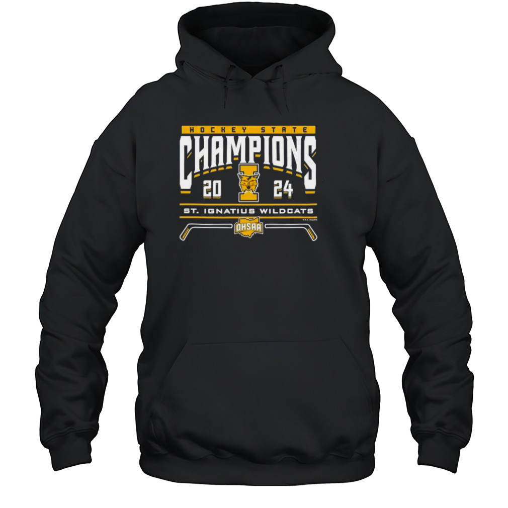 St. Ignatius Wildcats 2024 OHSAA Hockey State Champions Shirt