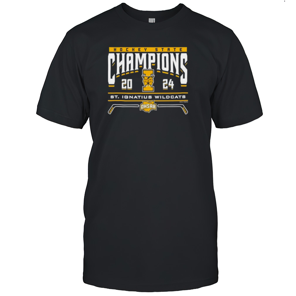 St. Ignatius Wildcats 2024 OHSAA Hockey State Champions Shirt