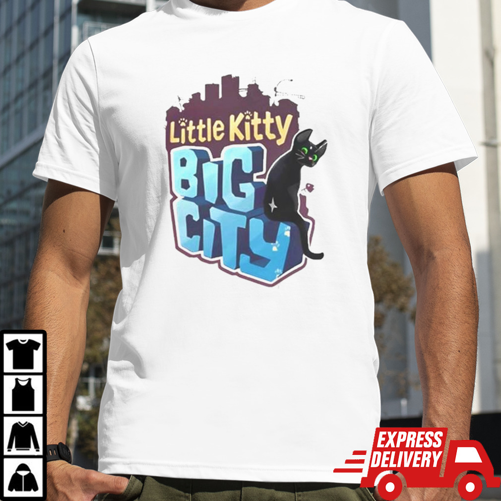 Little Kitty, Big City Gildan Shirt