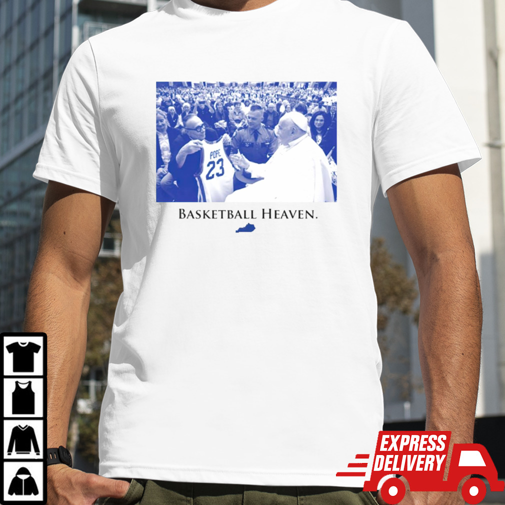 Pope Francis basketball heaven shirt