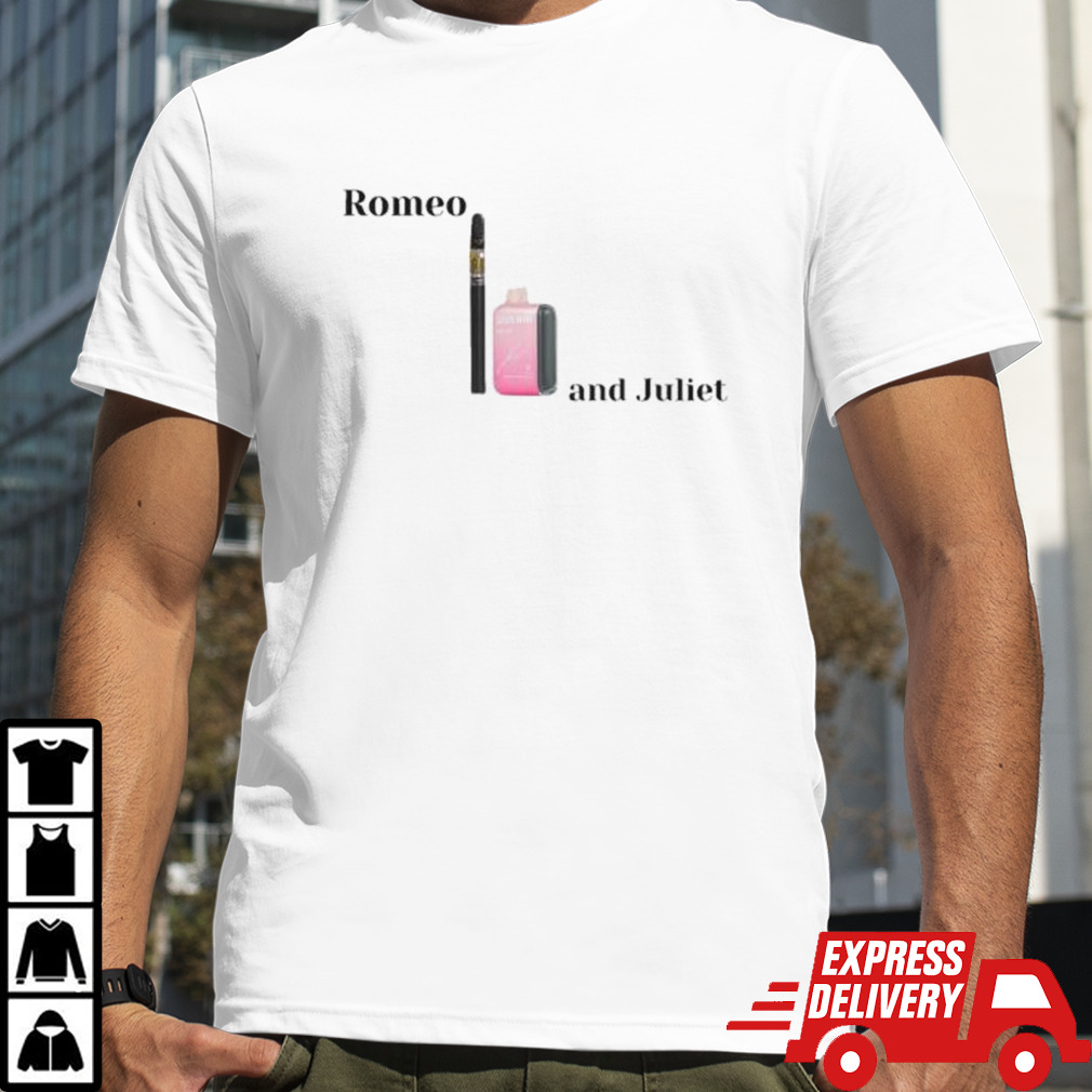 Romeo and Juliet Wax and geek bar shirt