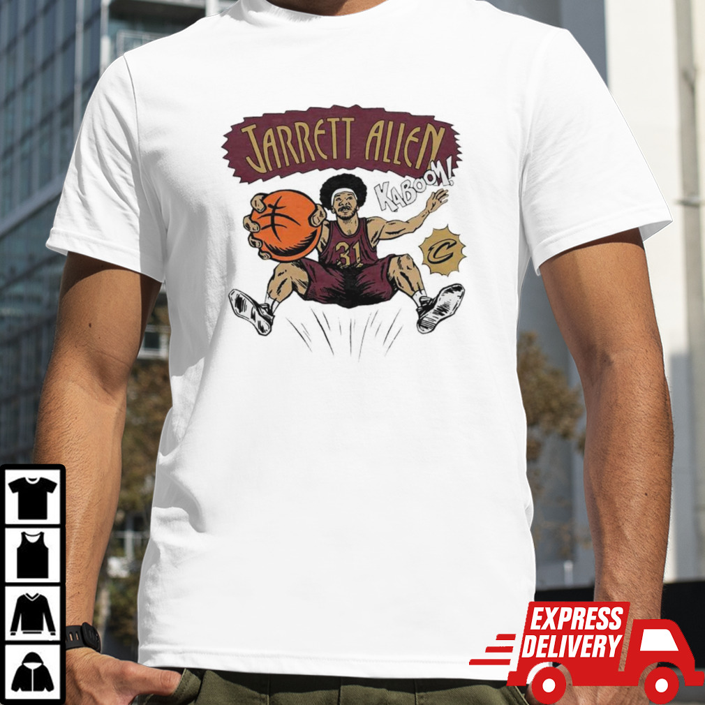 Cleveland Cavaliers Jarrett Allen Kaboom Comic Book shirt