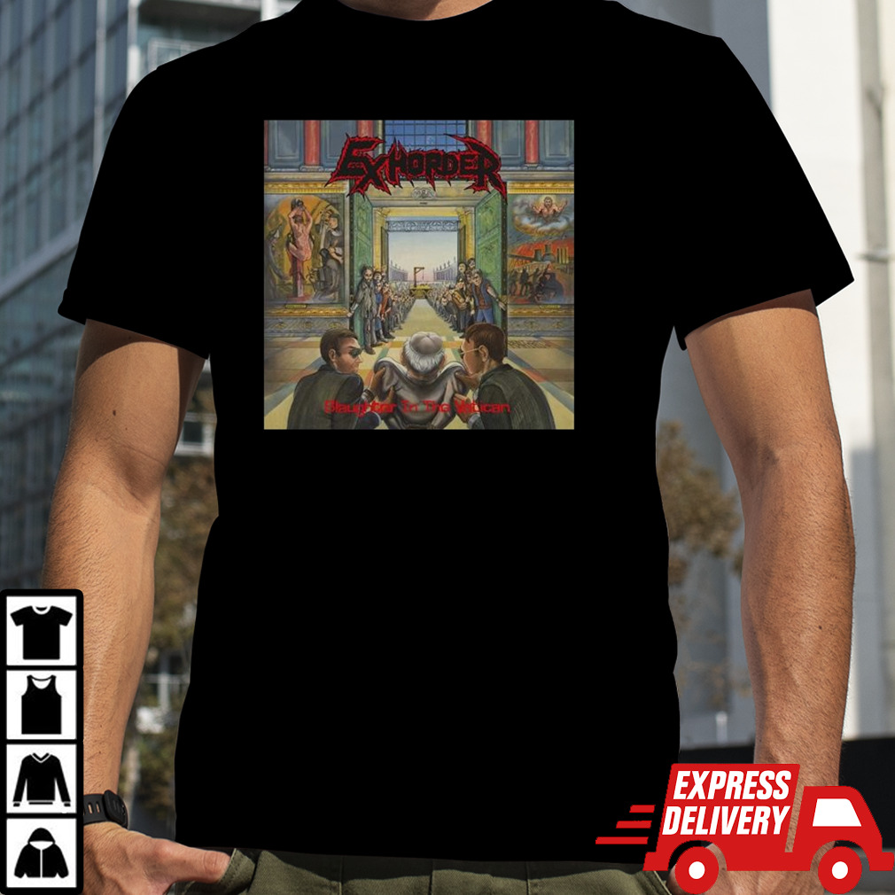 Exhorder Slaughter In The Vatican 14th June 2024 Shirt