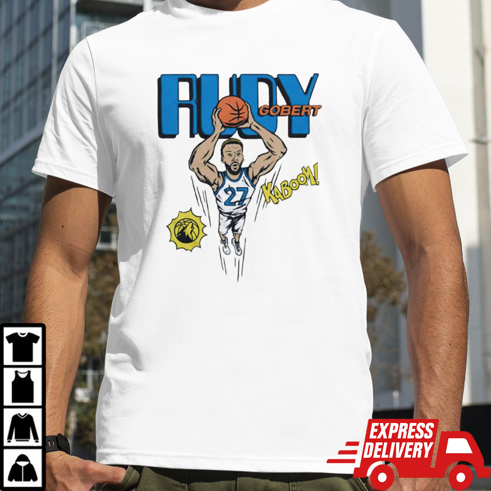 Minnesota Timberwolves Rudy Gobert Comic Book shirt