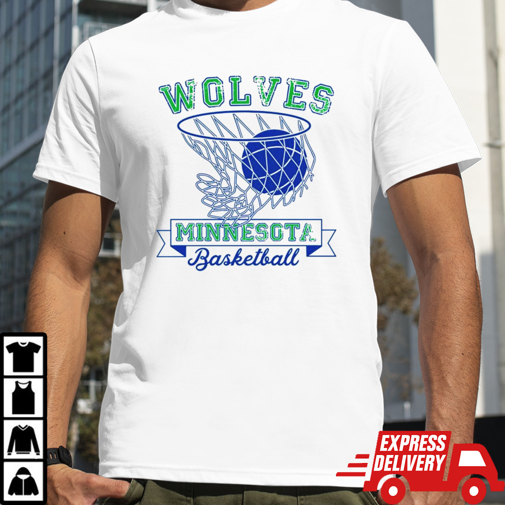 Wolves Minnesota Basketball shirt