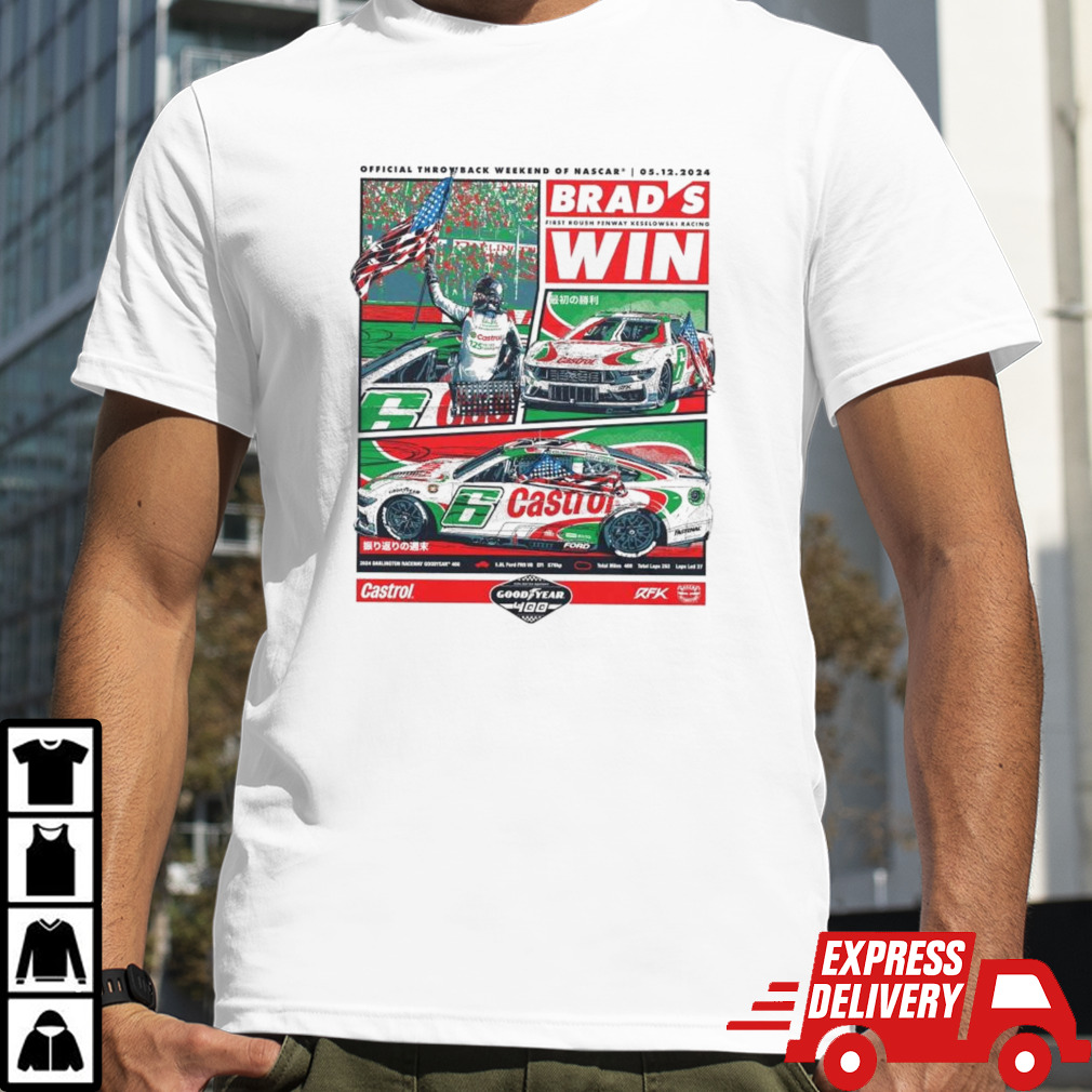 Brad Keselowski 2024 Darlington Win Shirt