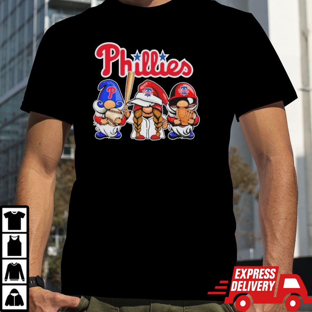 Gnome Philadelphia Phillies Baseball Shirt