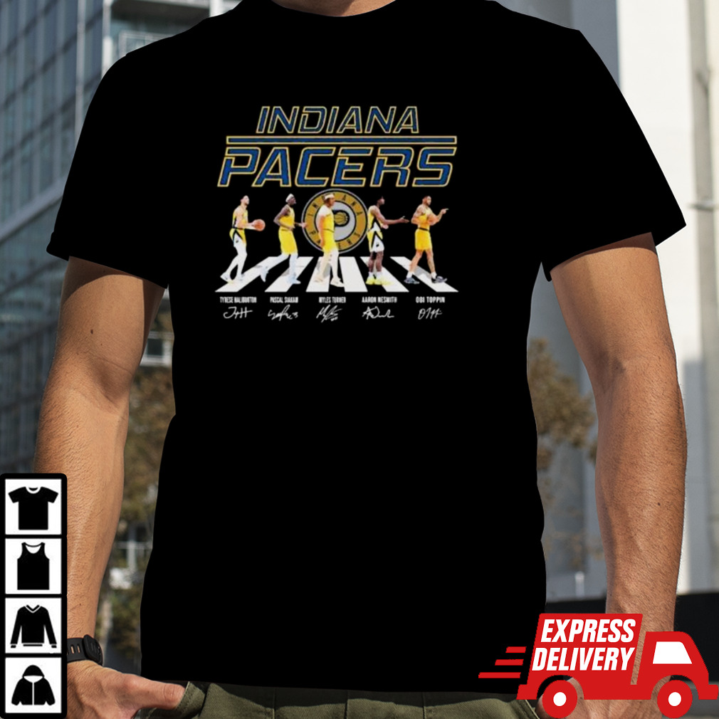 Indiana Pacers Abbey Road Obi Toppin Nesmith The Legends Signatures shirt