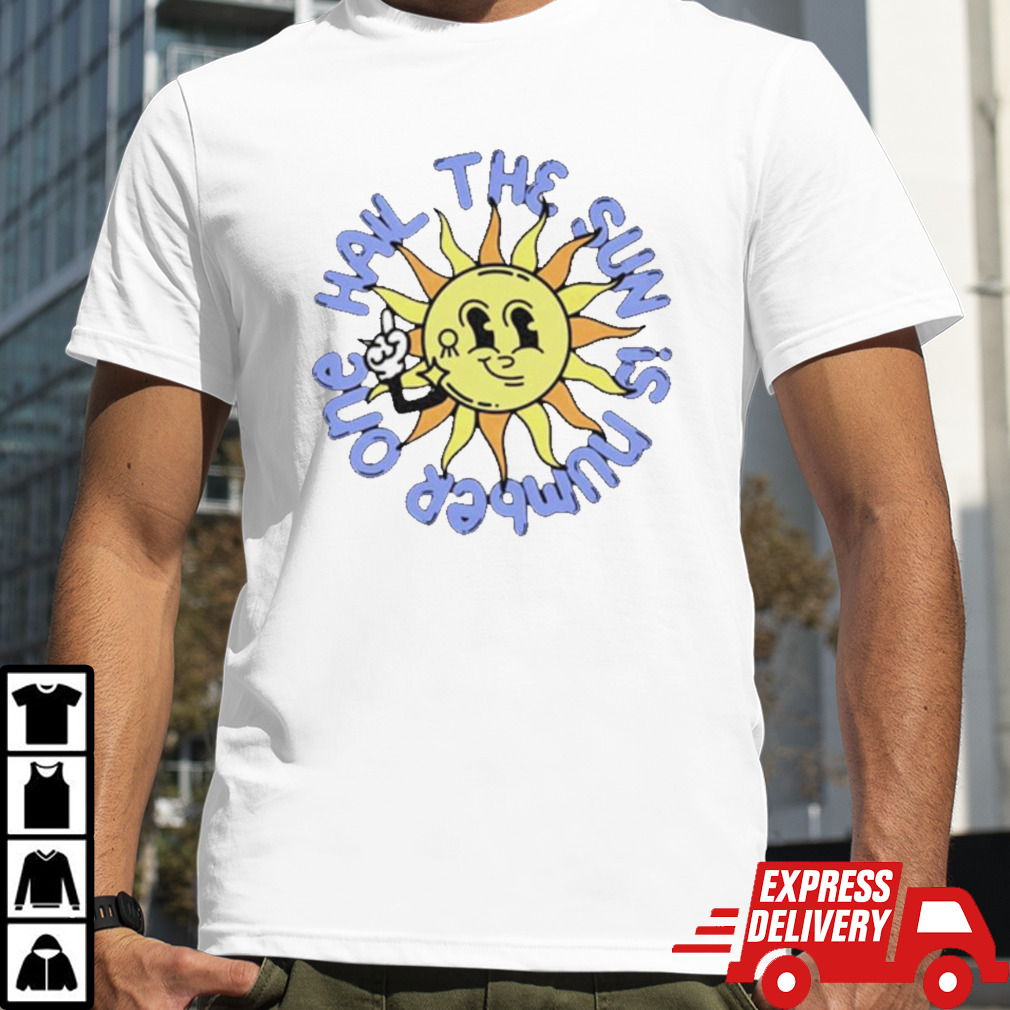 Hailthesun sun cartoon shirt