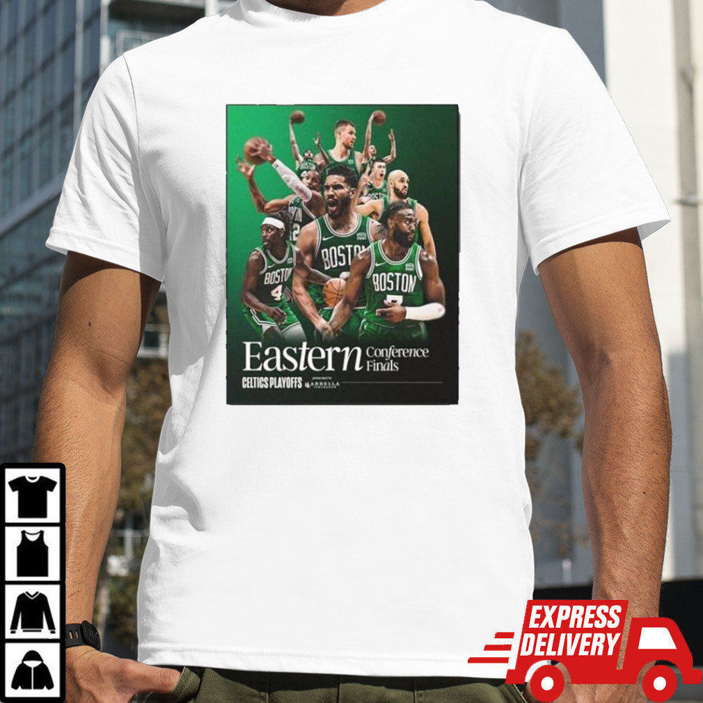 Boston Celtics Will Play At Eastern Conference Finals NBA Playoffs 2023 2024 Poster T-Shirt