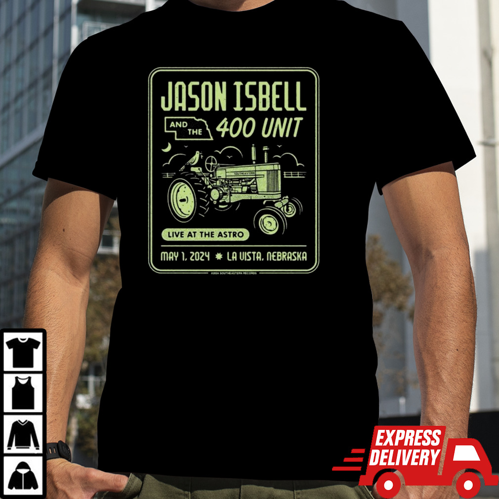 Jason Isbell And The 400 Unit Live In La Vista, NE May 1, 2024 Shirt