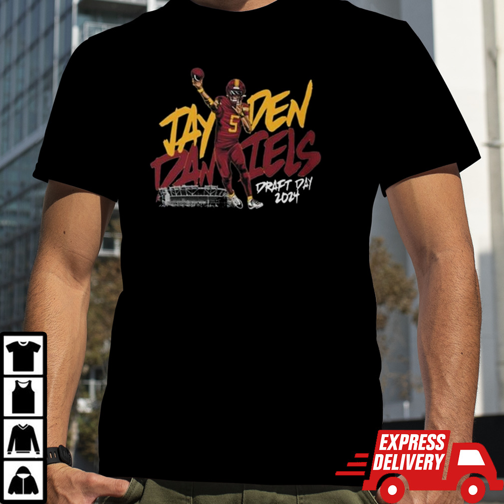 Jayden Daniels Draft Day 2024 T-shirt