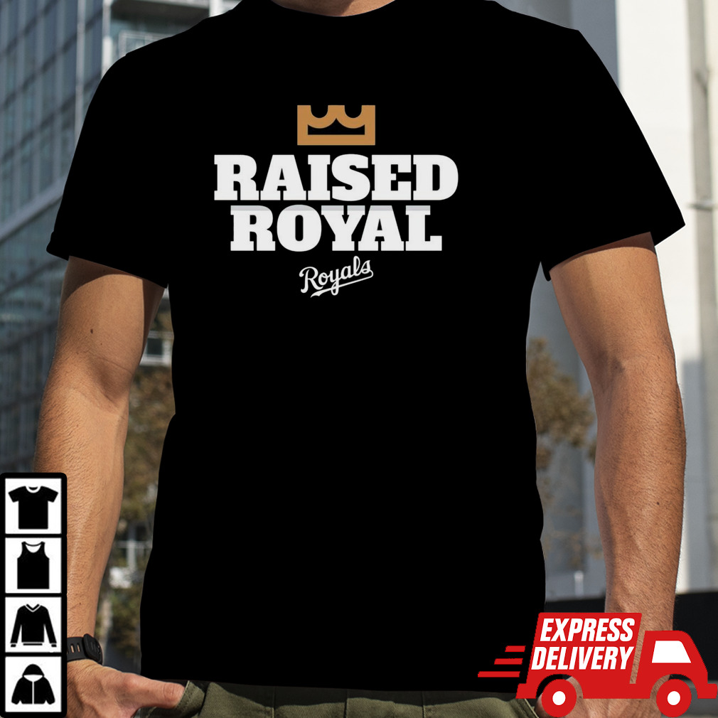 Kansas City Raised Royals baseball shirt