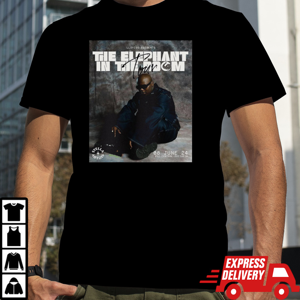 Lloyiso Presents The Elephant In The Room Tour 2024 Starts On June 8 At 012 Central Pretoria T-Shirt