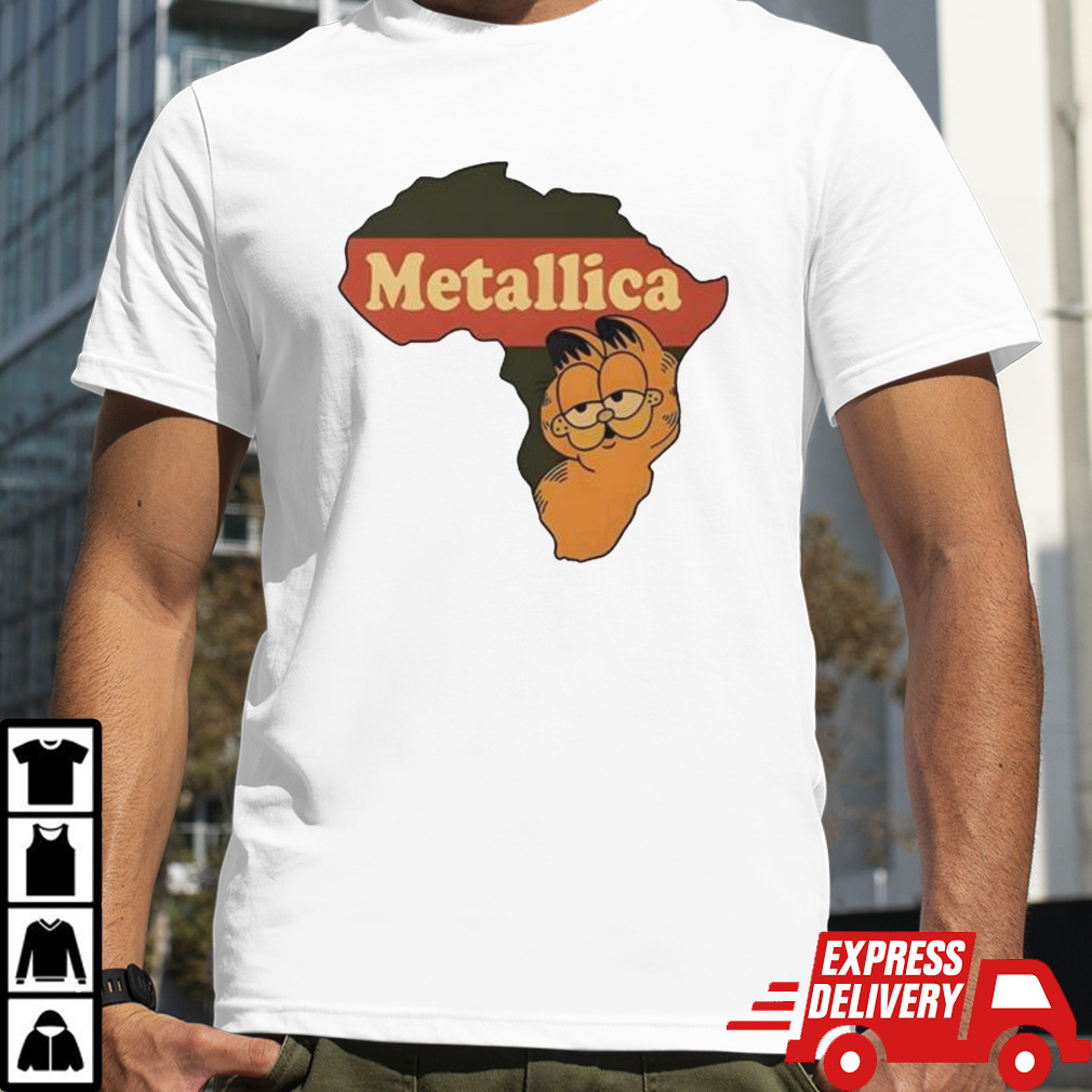 Metallica Garfield Shirt