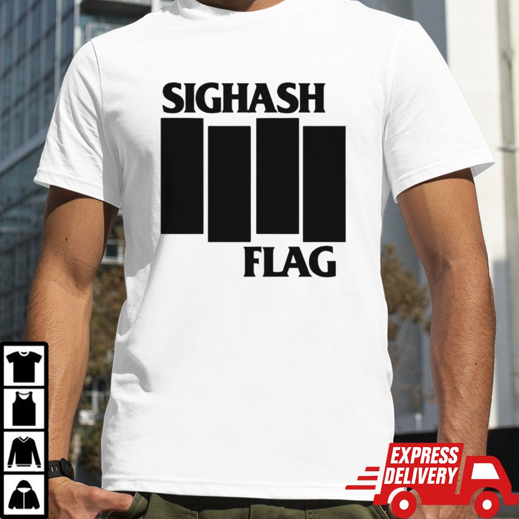 Sighash flag shirt