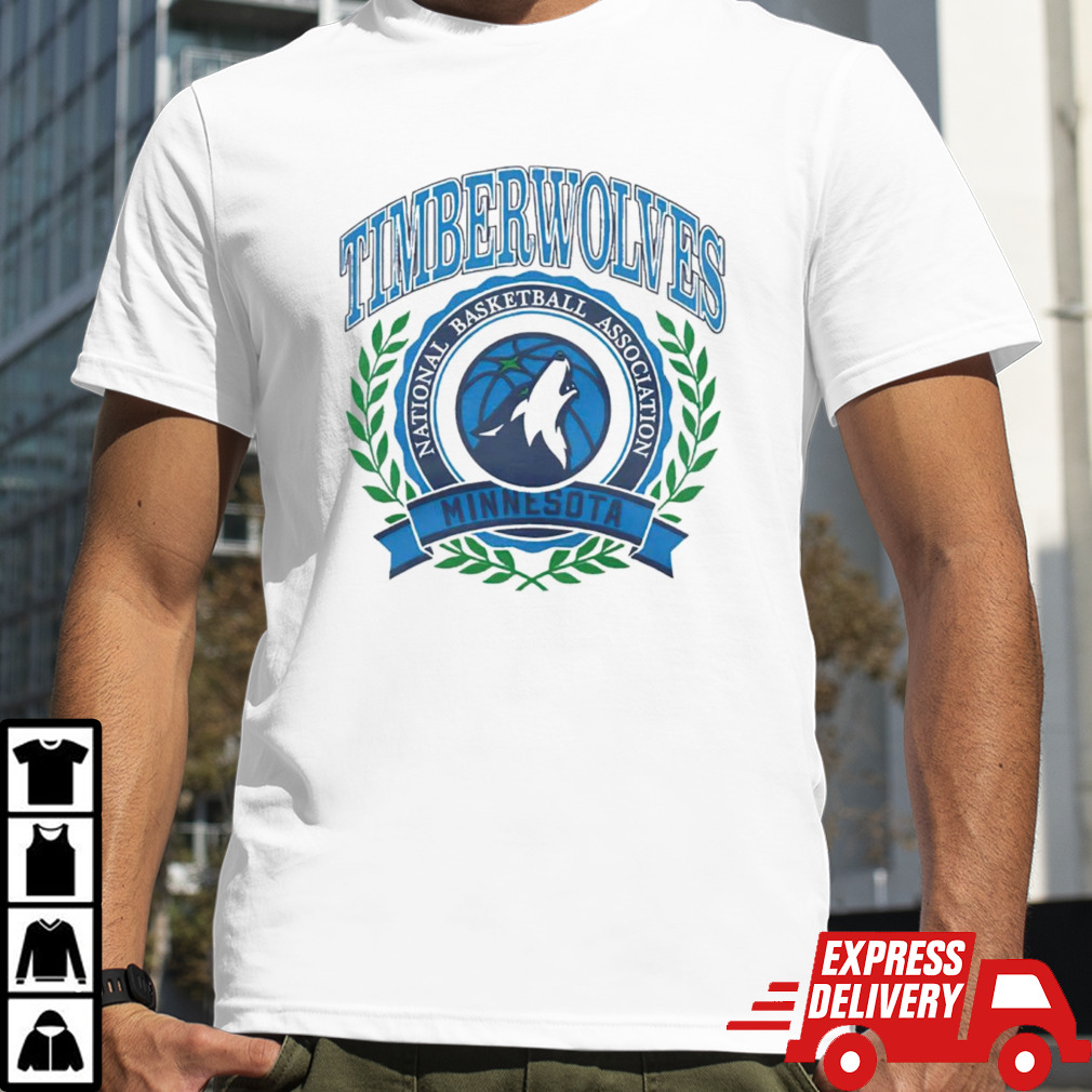 Minnesota Timberwolves crest shirt