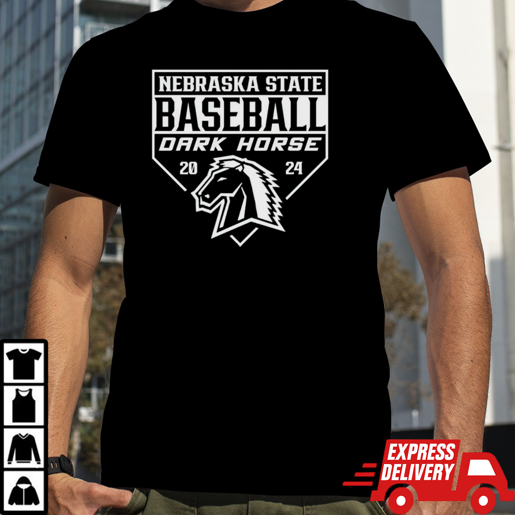 Nebraska State Baseball Dark Horse 2024 shirt