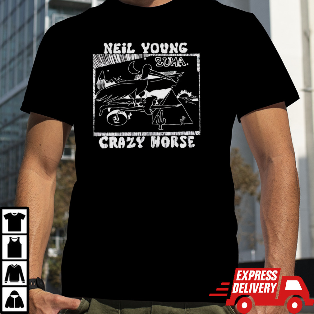 Neil Young Crazy Horse Zuma shirt