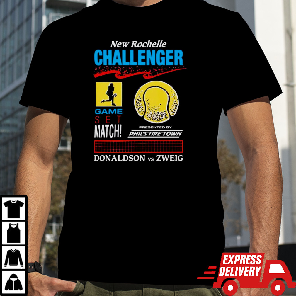 New Rochelle Challenger Donaldson vs Zweig shirt