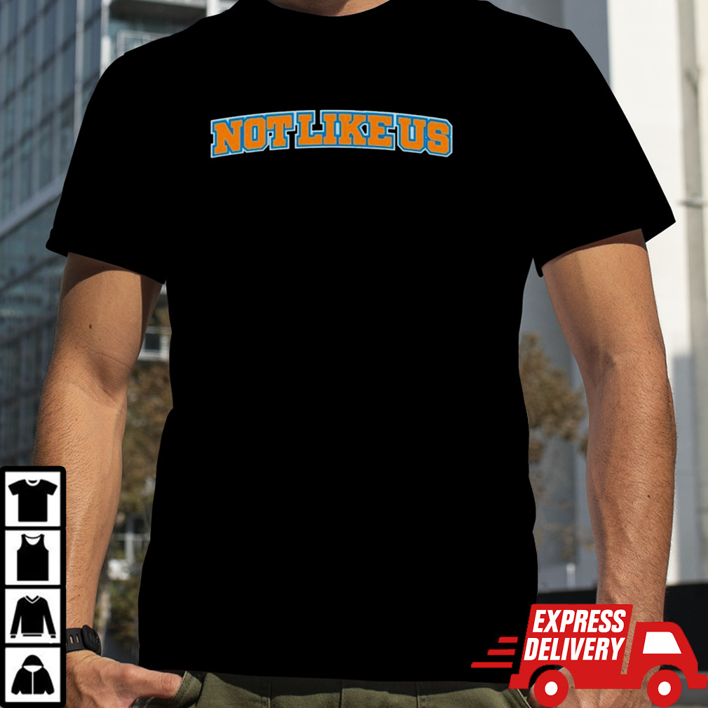 New York Knicks Not like us shirt