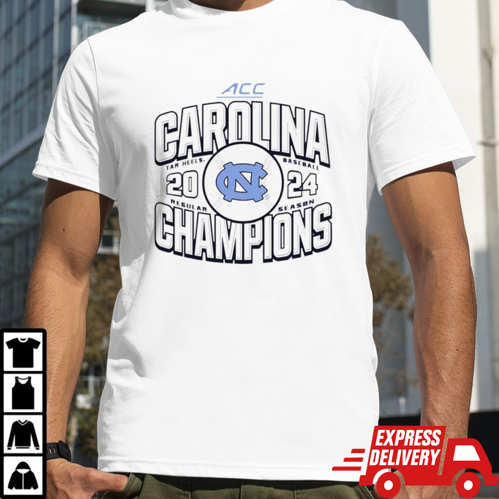 North Carolina Tar Heels 2024 ACC Baseball Regular Season Champions shirt