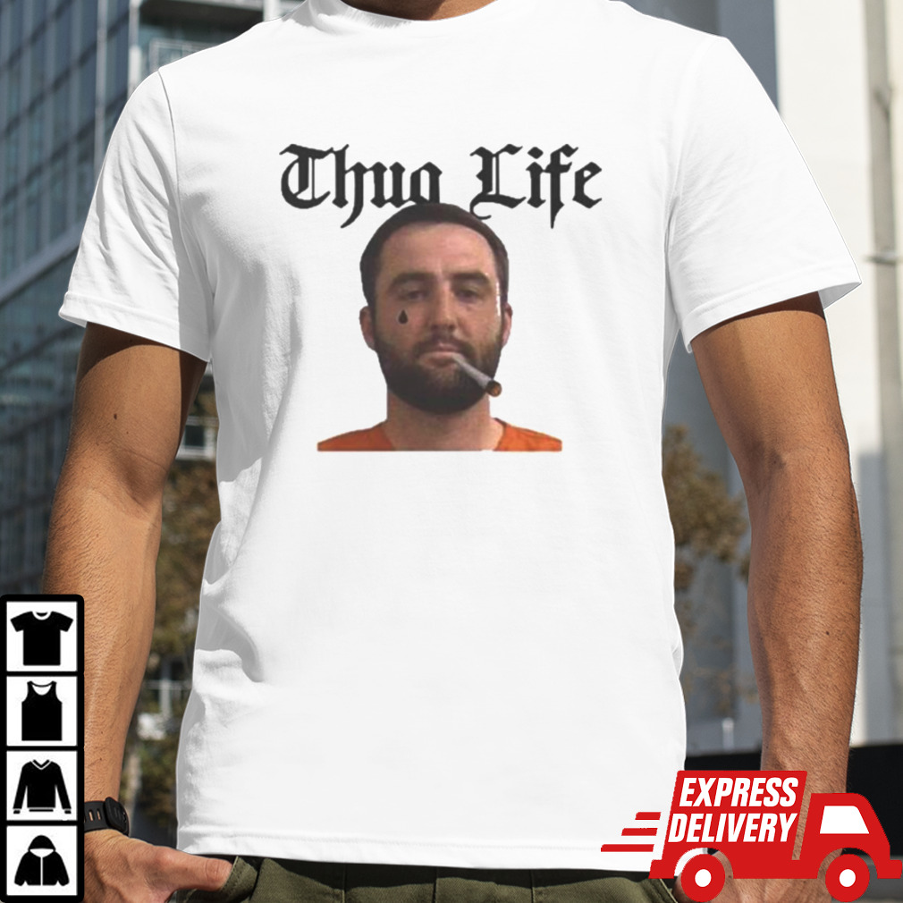 Scottie Scheffler Mug Shot Thug Life Shirt