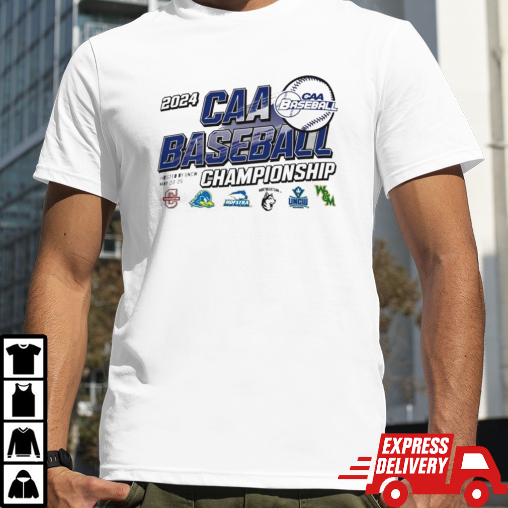 2024 Coastal Athletic Baseball Championship May 22-25 shirt