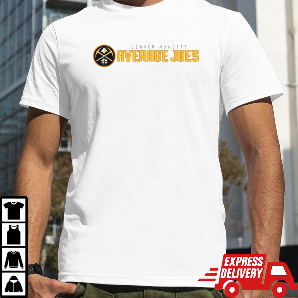 Denver Nuggets Average Joes Logo shirt