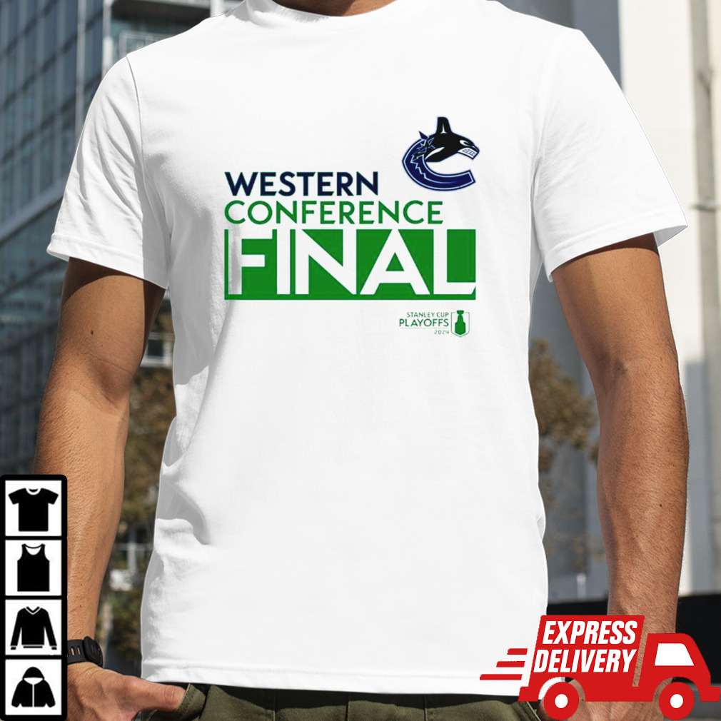 NHL Vancouver Canucks 2024 Western Conference Finals shirt