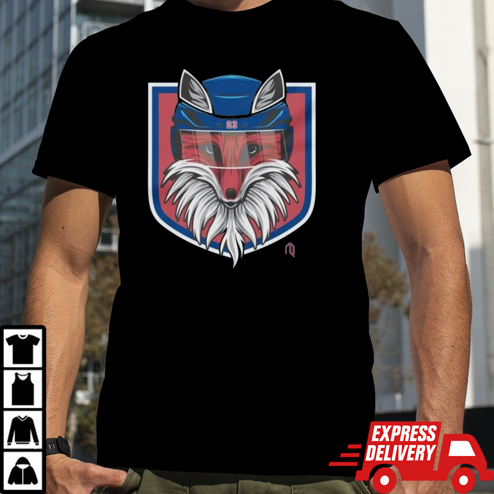 New York Rangers Hockey Fox Shield Shirt