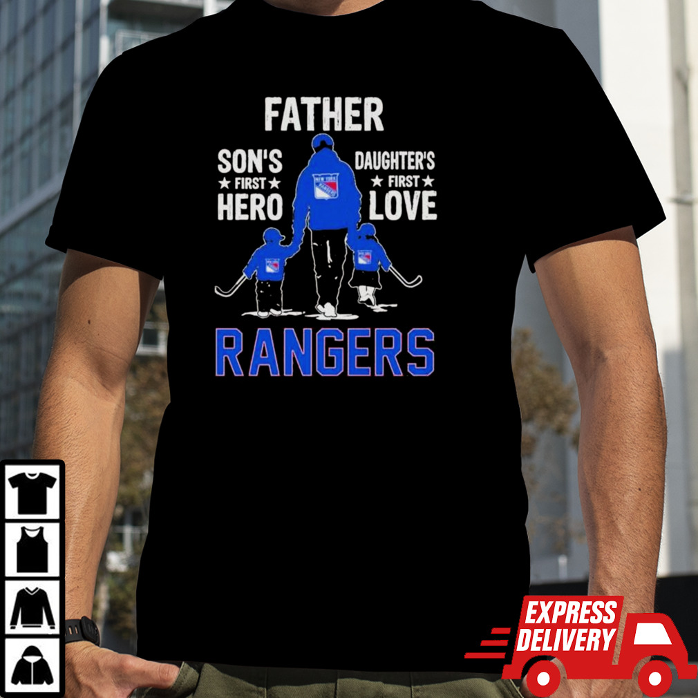 New York Rangers father son’s first hero daughter’s first love shirt