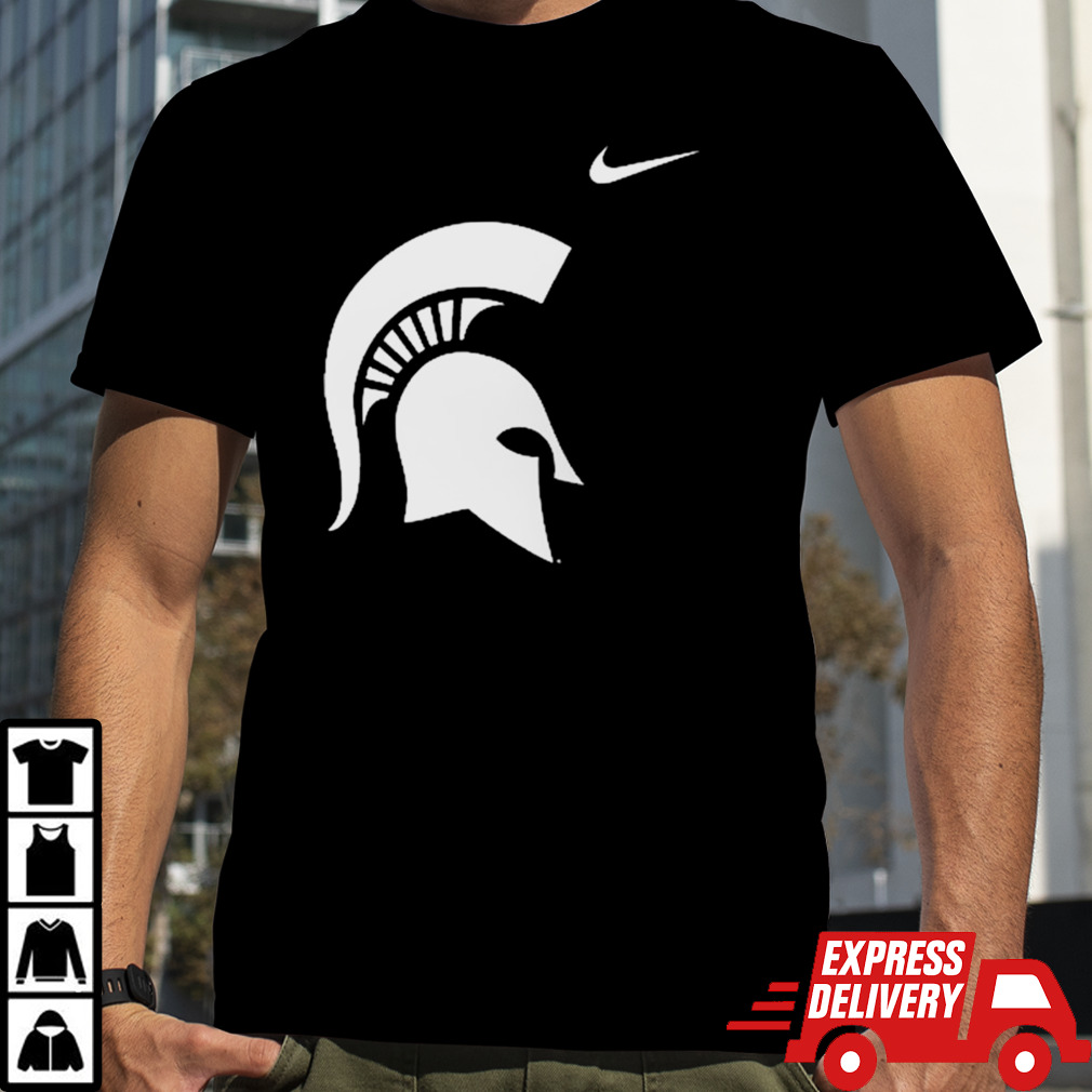 Nike Black Michigan State Spartans Primetime Evergreen Logo T-shirt