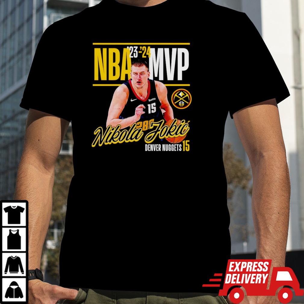 Nikola Jokic Denver Nuggets 2024 NBA MVP shirt