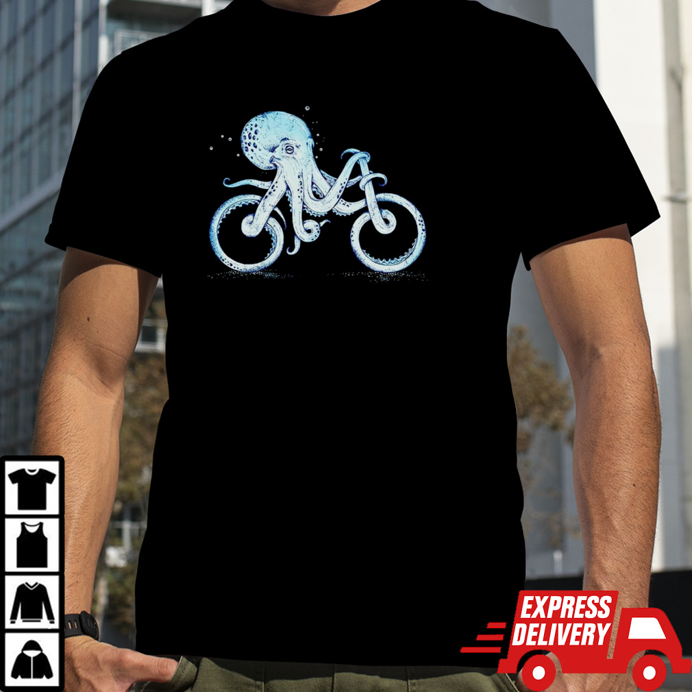 Octopus Bike Alan Maia shirt