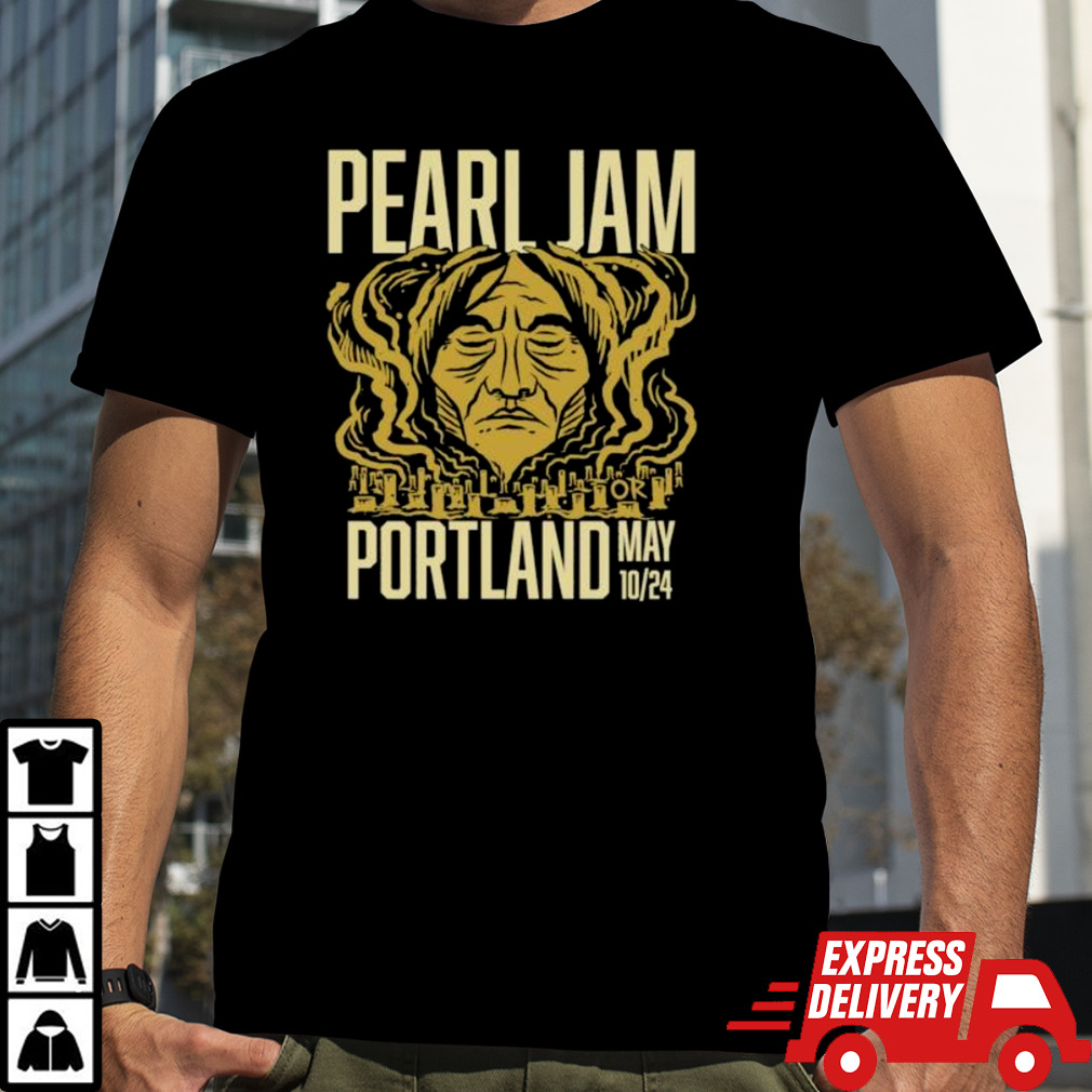 Official Pearl Jam Tour May 10, 2024 Portland Shirt