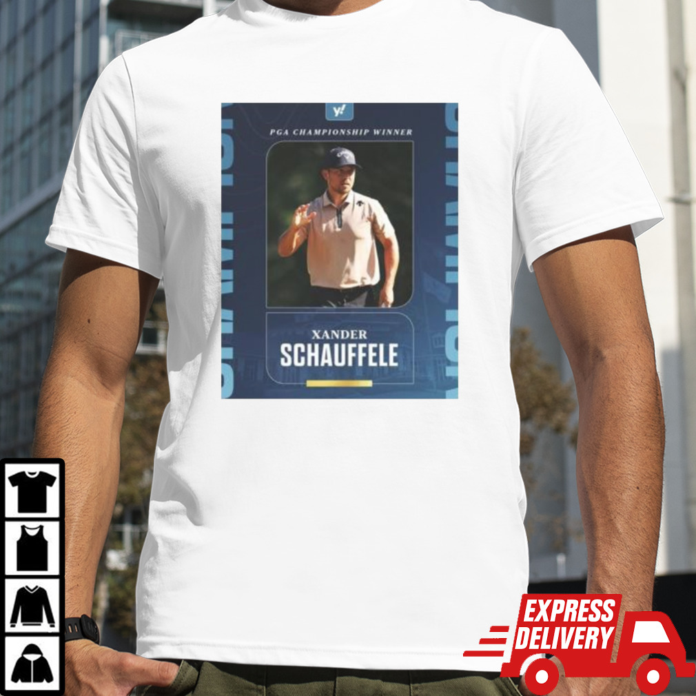 PGA Championship Winner Xander Schauffele Shirt