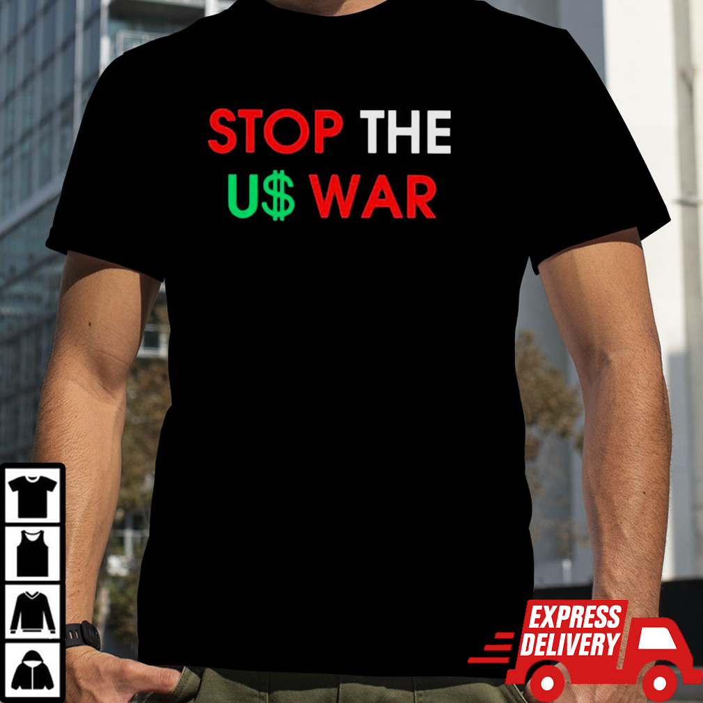 Palestine Stop the us war shirt