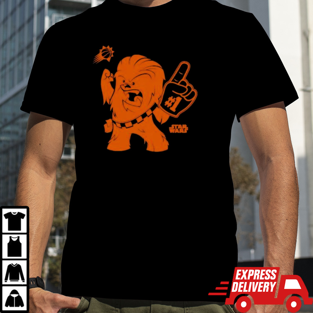 Phoenix Suns Star Wars Chewie #1 Fan T-Shirt