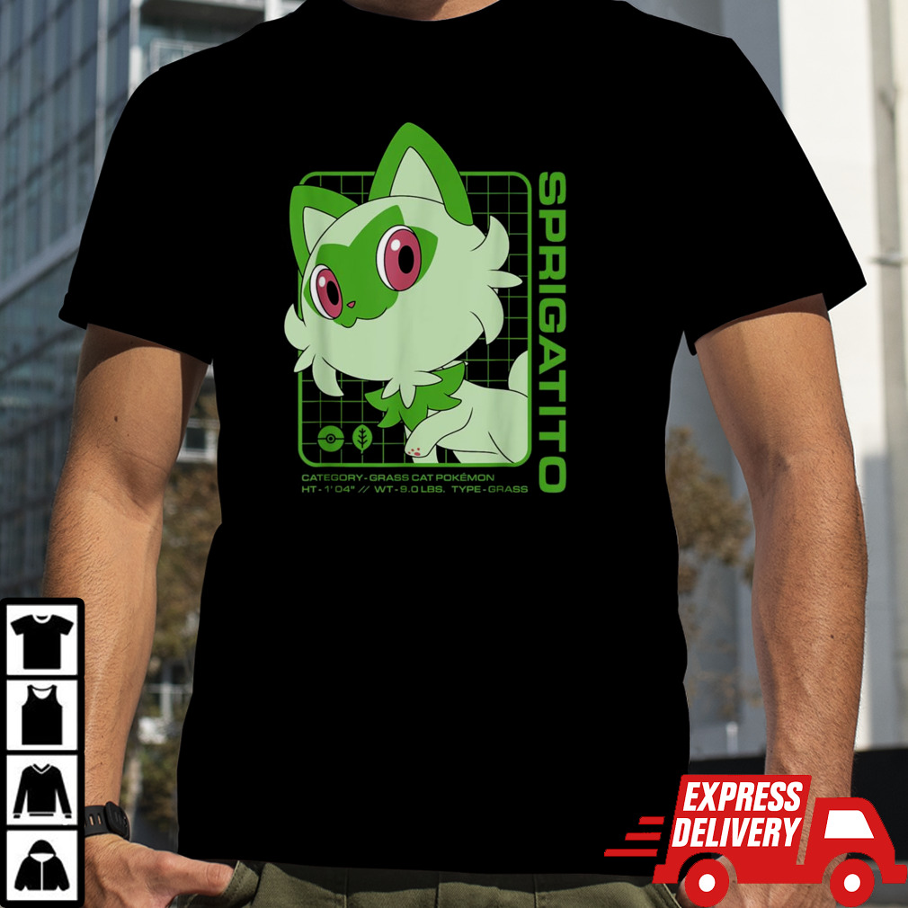 Pokémon Sprigatito shirt