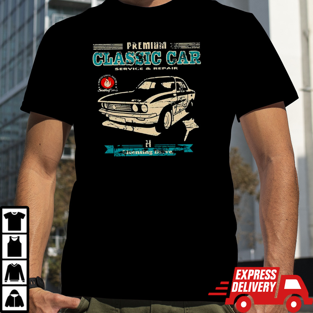 Premium classic car service & repair shirt