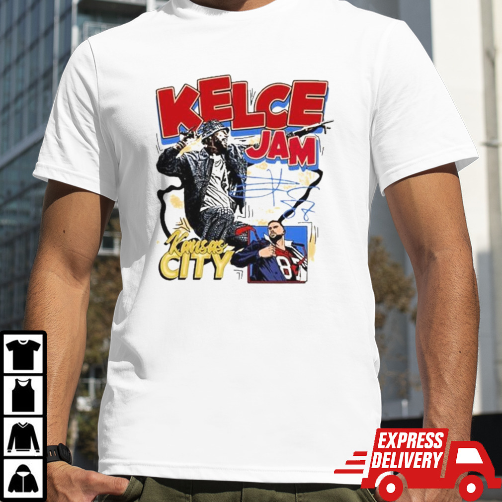 Travis Kelce Tk X Kelce Jam Jam Party Collab Shirt