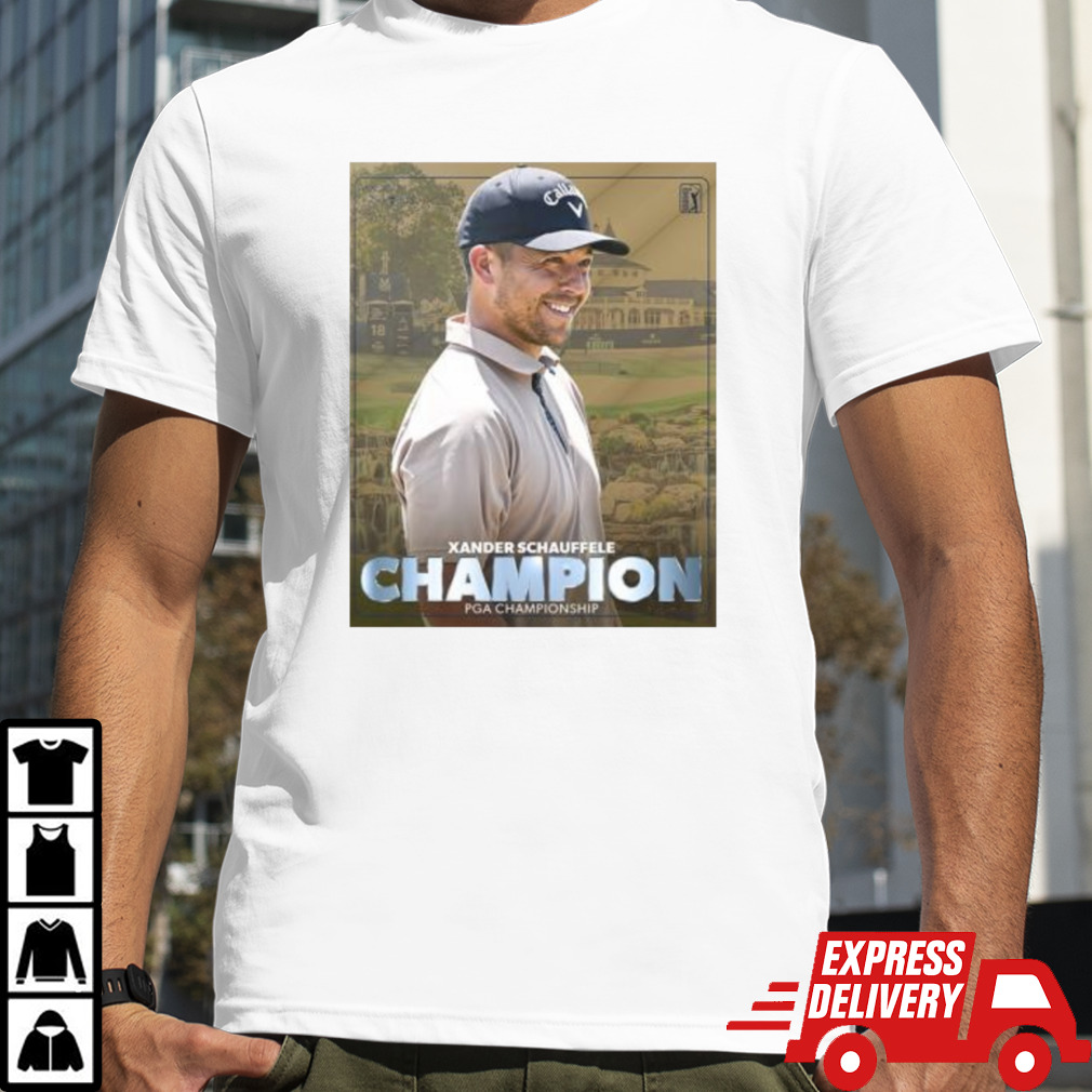 XAnder Schauffele pga champion Championship 2024 PGA Tour Shirt