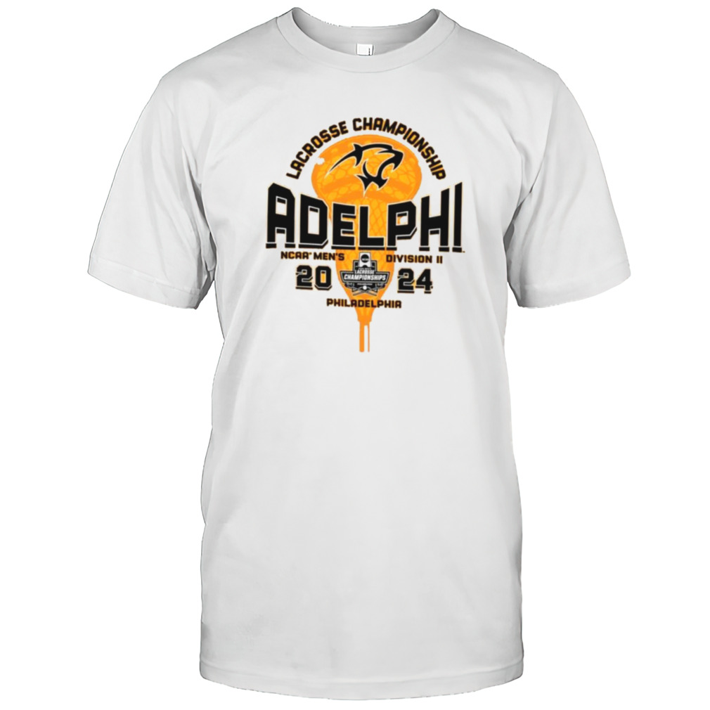 Adelphi Panthers 2024 NCAA Division II Men’s Lacrosse Championship Shirt