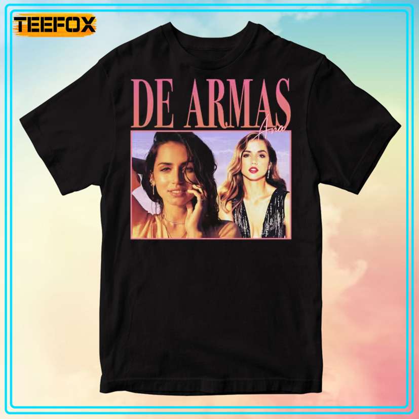 Ana De Armas 90's Retro Style T-Shirt