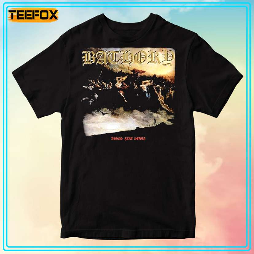 Bathory Blood Fire Death T-Shirt