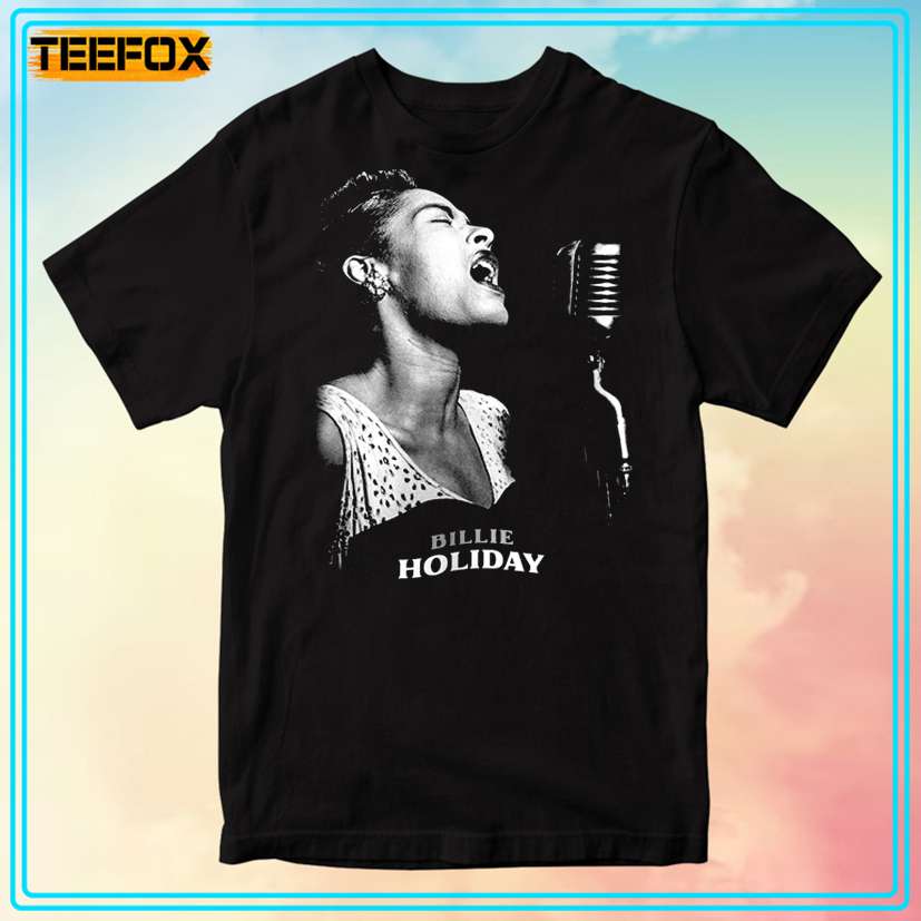 Billie Holiday Jazz Singer T-Shirt