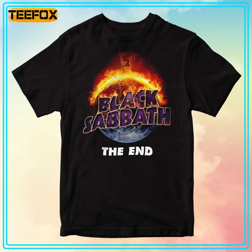 Black Sabbath The End 70's T-Shirt