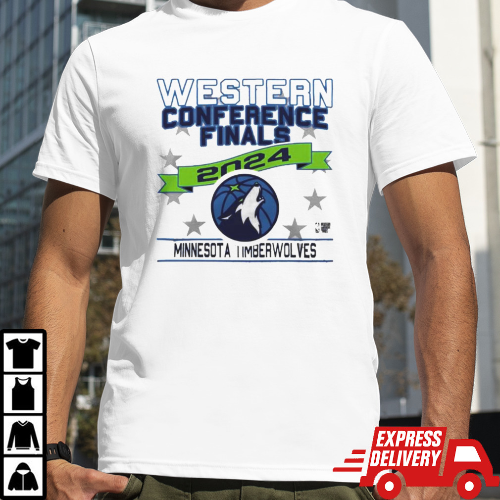 Minnesota Timberwolves 2024 Western Conference Finals Retro T-Shirt